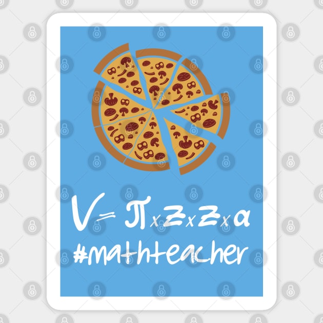 Maths lovers, Math Teacher simple design Sticker by Ribsa